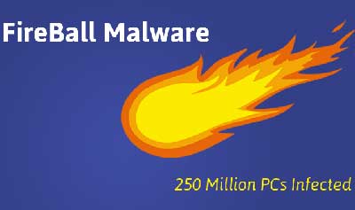 menurut laporan terbaru ada malware baru yang bernama Fireball, yang diklaim telah menginfeksi jutaan perangkat di seluruh dunia.